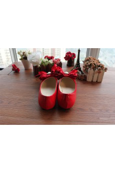 Handmade Bow Wedding Shoes