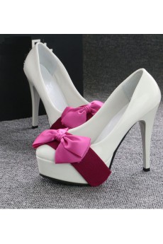 Handmade Bow Wedding Shoes