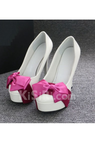 Handmade Bow Wedding Shoes