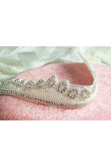 Luxurious Handmade Satin Rhinestone and Beads Wedding Sash