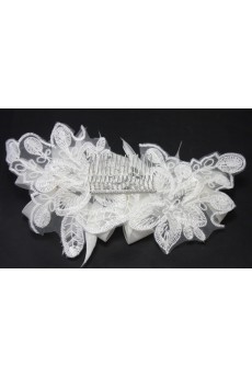 Handmade Yarn Crystal Wedding Headpieces