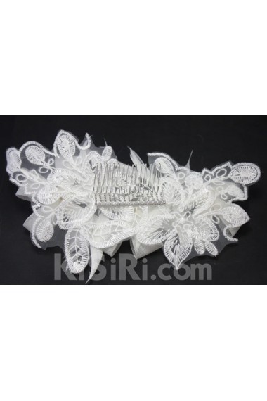 Handmade Yarn Crystal Wedding Headpieces