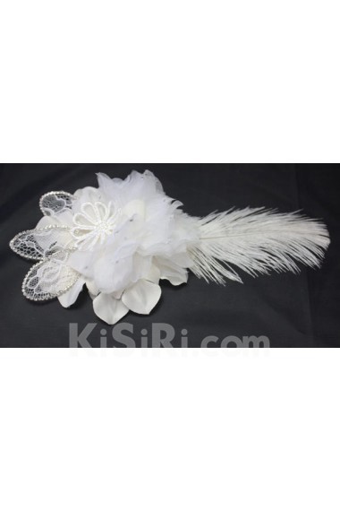 Handmade Yarn Crystal Wedding Headpieces