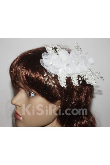 Handmade Yarn Crystal Wedding Headpieces