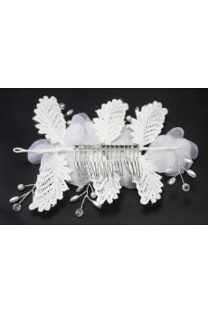 Handmade Yarn Crystal Wedding Headpieces