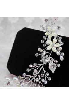 Handmade Rhinestone Crystal Wedding Headpieces