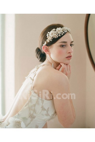 Handmade Alloy Crystal Wedding Headpieces with Rhinestone