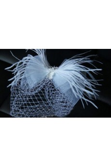 Plastic Feather Yarn Wedding Headpieces