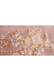 Retro Crystal and Rhinestone Wedding Headpieces