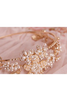 Retro Crystal and Rhinestone Wedding Headpieces