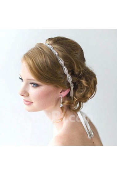 Luxurious Alloy Rhinestone Wedding Headpieces