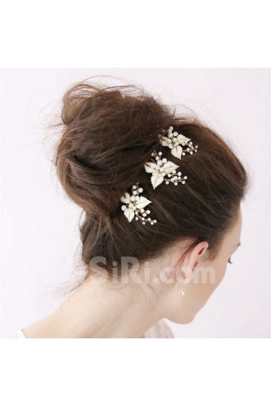 Handmade Floral Rhinestone Wedding Headpieces