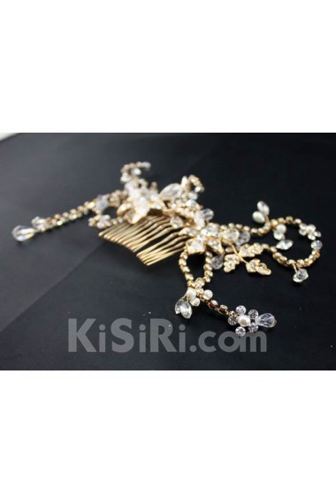 Alloy Combs With Wedding Headpieces Rhinestone