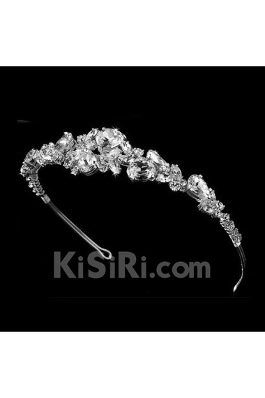 Handmade Alloy Wedding Headpieces with Rhinestone