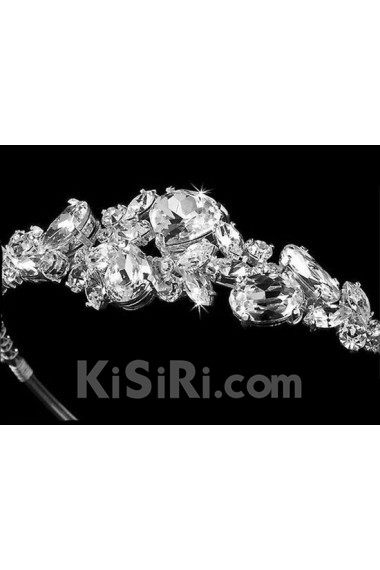 Handmade Alloy Wedding Headpieces with Rhinestone