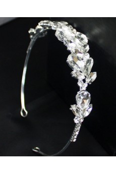 Handmade Alloy Wedding Headpieces with Rhinestone