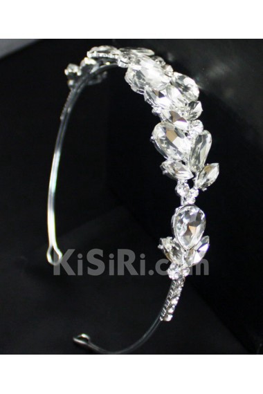 Handmade Alloy Wedding Headpieces with Rhinestone