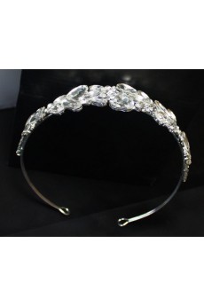 Handmade Alloy Wedding Headpieces with Rhinestone