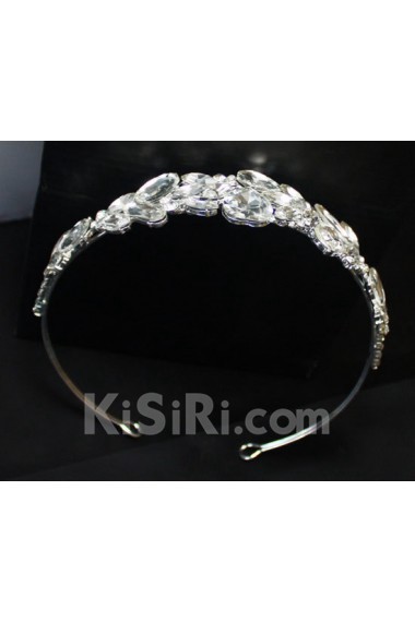 Handmade Alloy Wedding Headpieces with Rhinestone