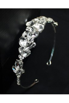 Handmade Alloy Wedding Headpieces with Rhinestone