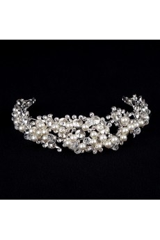 Alloy Crown Wedding Headpieces with Rhinestone