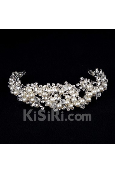 Alloy Crown Wedding Headpieces with Rhinestone