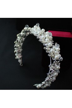 Alloy Crown Wedding Headpieces with Rhinestone