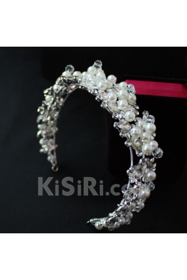 Alloy Crown Wedding Headpieces with Rhinestone