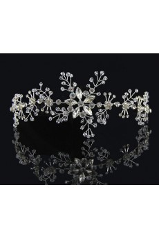 Floral Crystal Wedding Headpieces