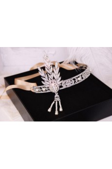 Luxurious Crystal Crown Wedding Headpieces