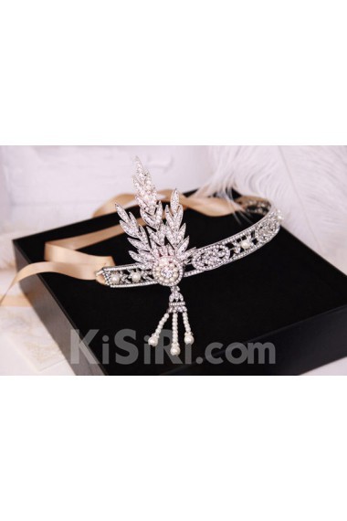 Luxurious Crystal Crown Wedding Headpieces