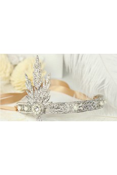 Luxurious Crystal Crown Wedding Headpieces