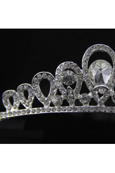 Alloy Crystal Crown Wedding Headpieces