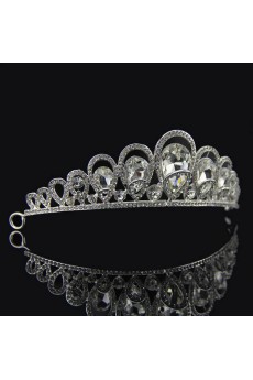 Alloy Crystal Crown Wedding Headpieces