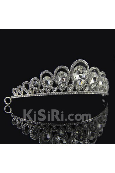 Alloy Crystal Crown Wedding Headpieces