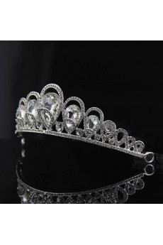 Alloy Crystal Crown Wedding Headpieces