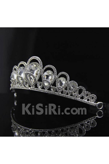 Alloy Crystal Crown Wedding Headpieces