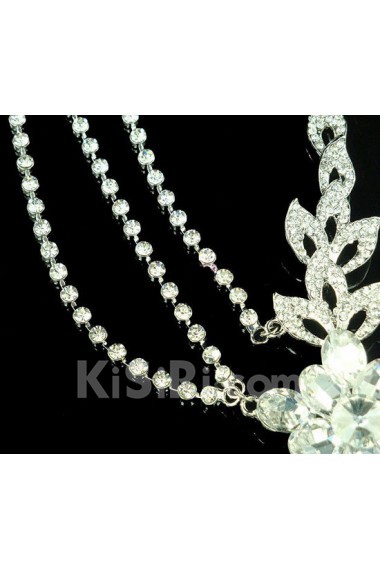 Luxurious Rhinestone Forehead Wedding Headpieces