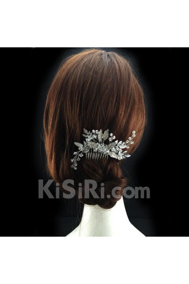 Alloy Crystal Combs Wedding Headpieces with Rhinestone