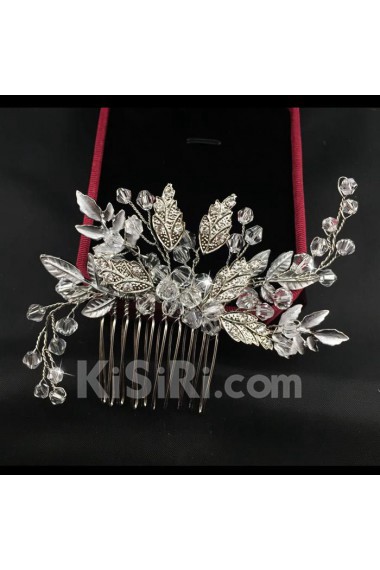 Alloy Crystal Combs Wedding Headpieces with Rhinestone