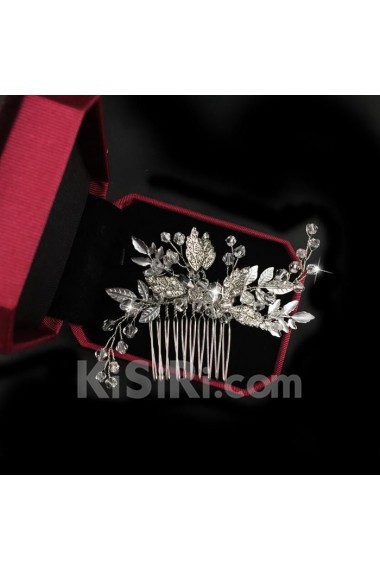 Alloy Crystal Combs Wedding Headpieces with Rhinestone