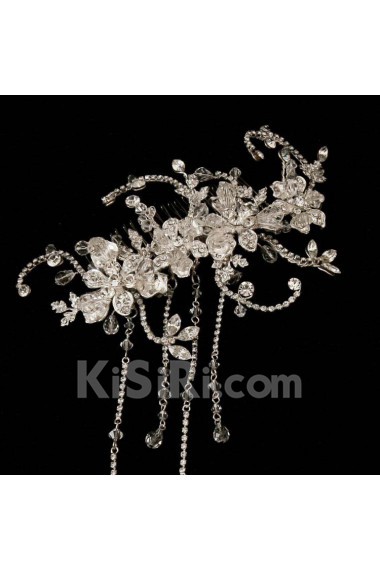 Alloy Crystal Combs Wedding Headpieces with Rhinestone