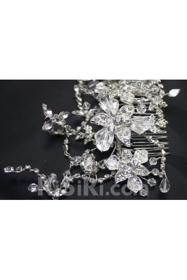 Alloy Crystal Combs Wedding Headpieces with Rhinestone