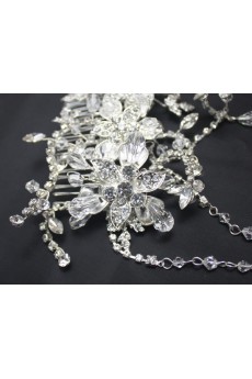 Alloy Crystal Combs Wedding Headpieces with Rhinestone