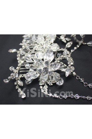 Alloy Crystal Combs Wedding Headpieces with Rhinestone