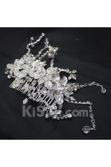 Alloy Crystal Combs Wedding Headpieces with Rhinestone