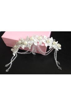 Lace Wedding Headpieces with Beads