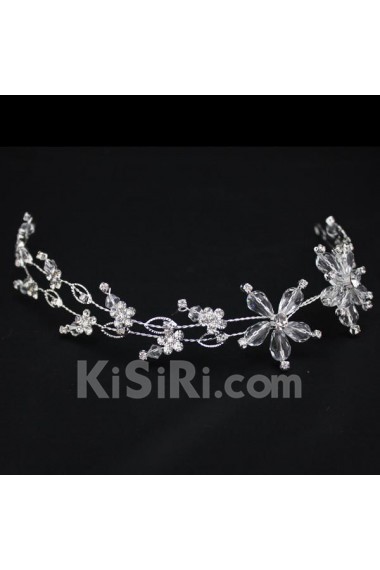 Alloy Crystal Wedding Headpieces with Rhinestone