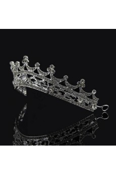 Alloy Crystal Crown Wedding Headpieces