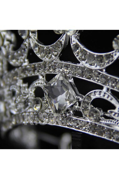 Alloy Crystal Crown Wedding Headpieces